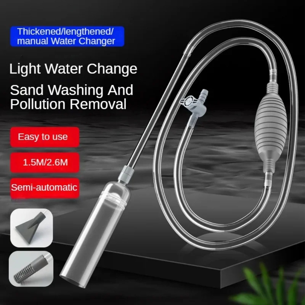 Gravel Vacuum Cleaner - Aquarium Siphon Vacuum Cleaner Fish Tank