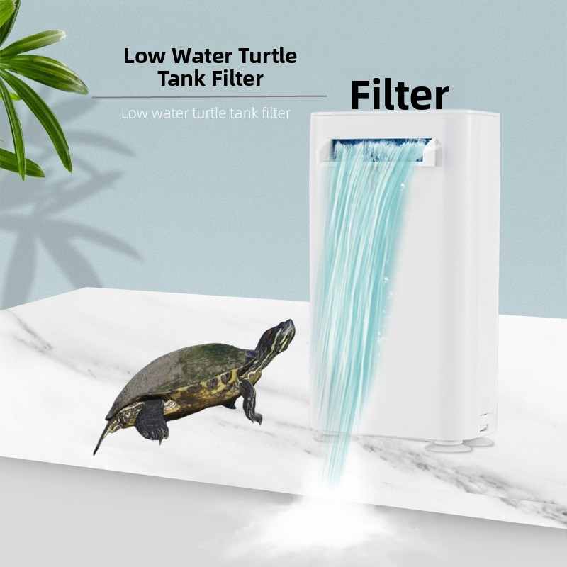 Aquarium Fish No Need Oxygen - New Low Water Level Turtle Filter
