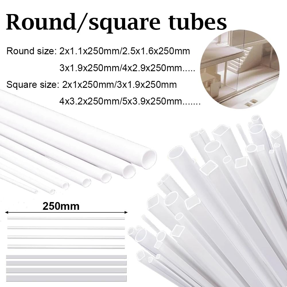 Aquarium Fish Breeding - 5pcs ABS plastic square tube hollow