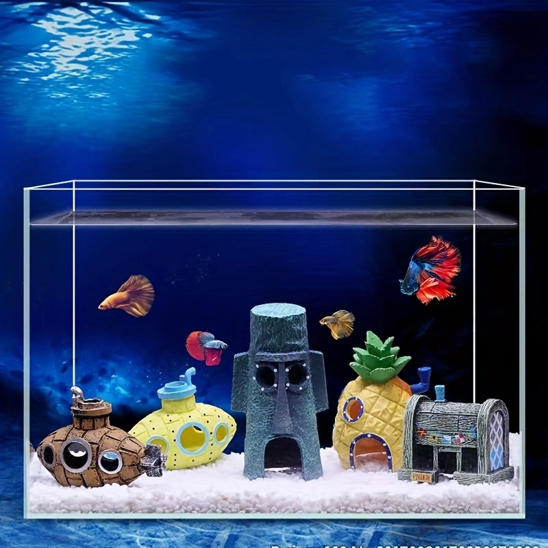 Aquarium Fish Games - Fish tank landscaping decorations, ornaments, shelter