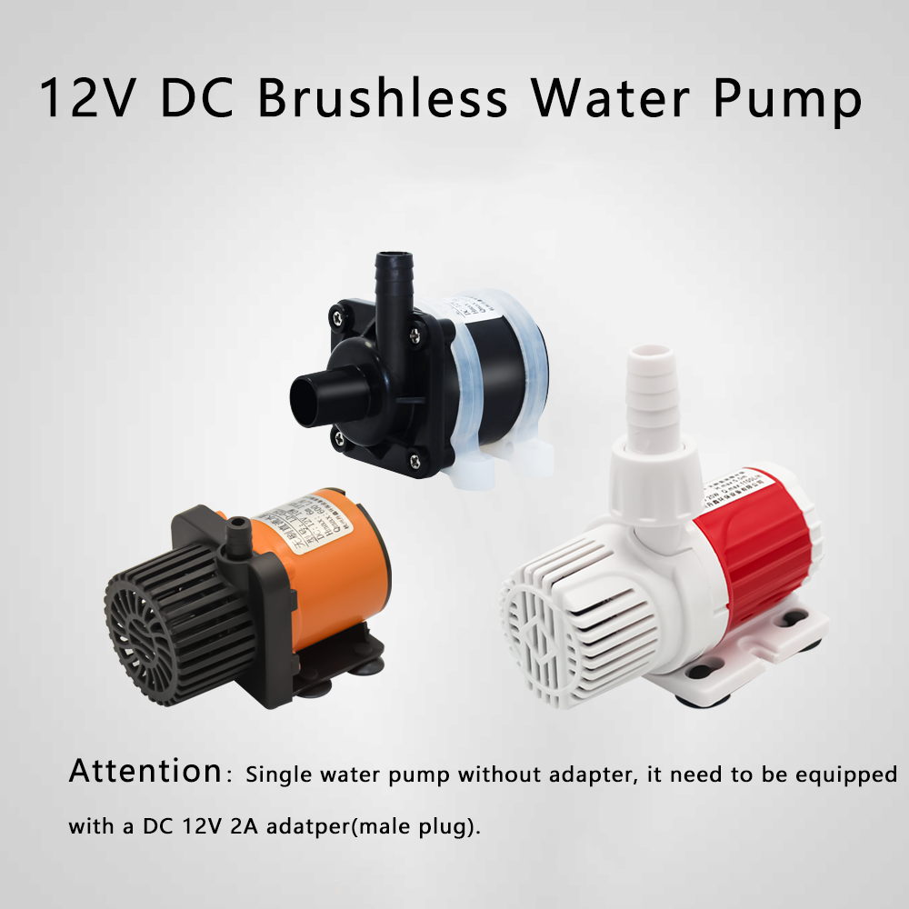 Aquarium Fish Breeding - 12V DC Brushless Small Submersible Pump