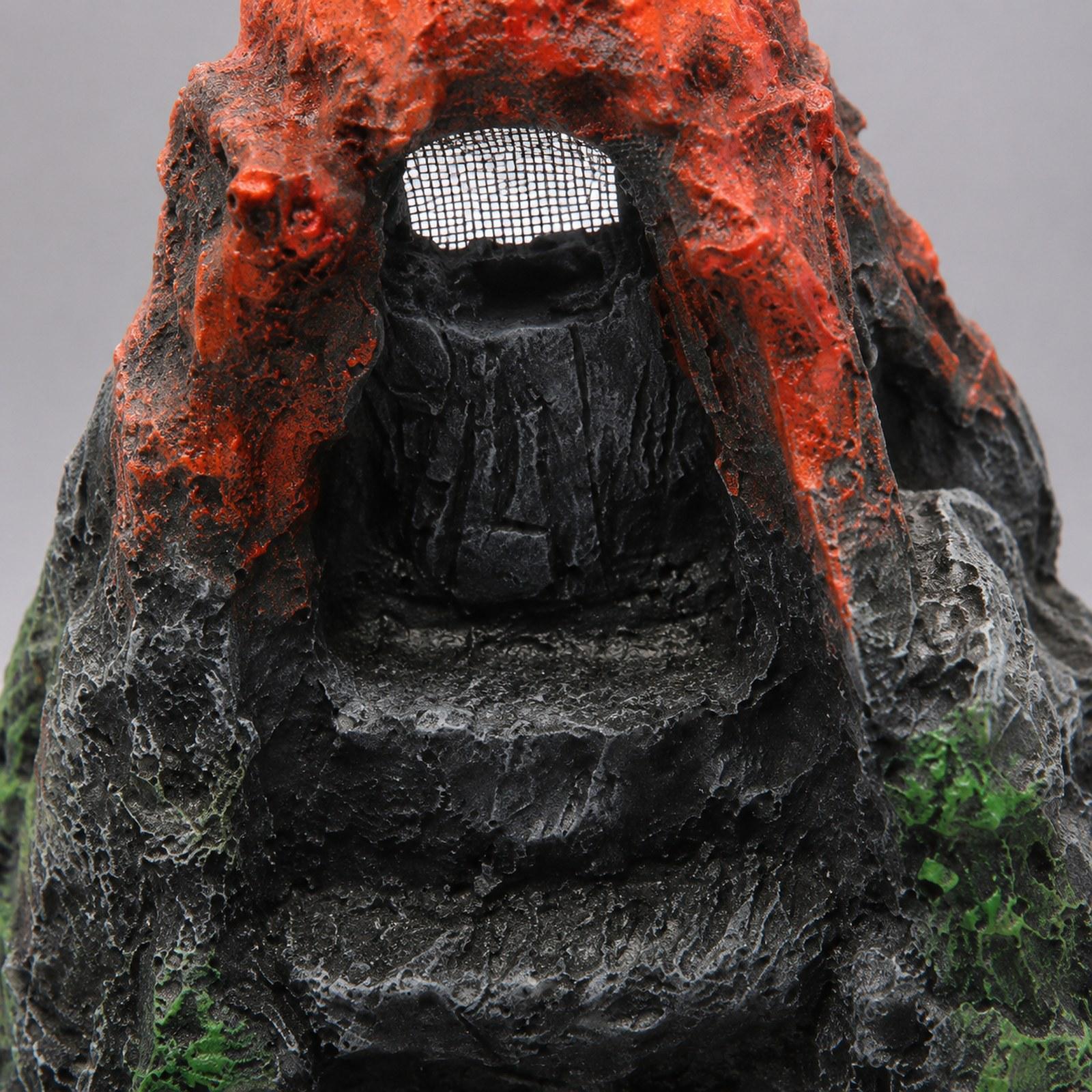 Aquarium Volcano Ornament Prop - Aquarium Fish Unique のレビューと価格