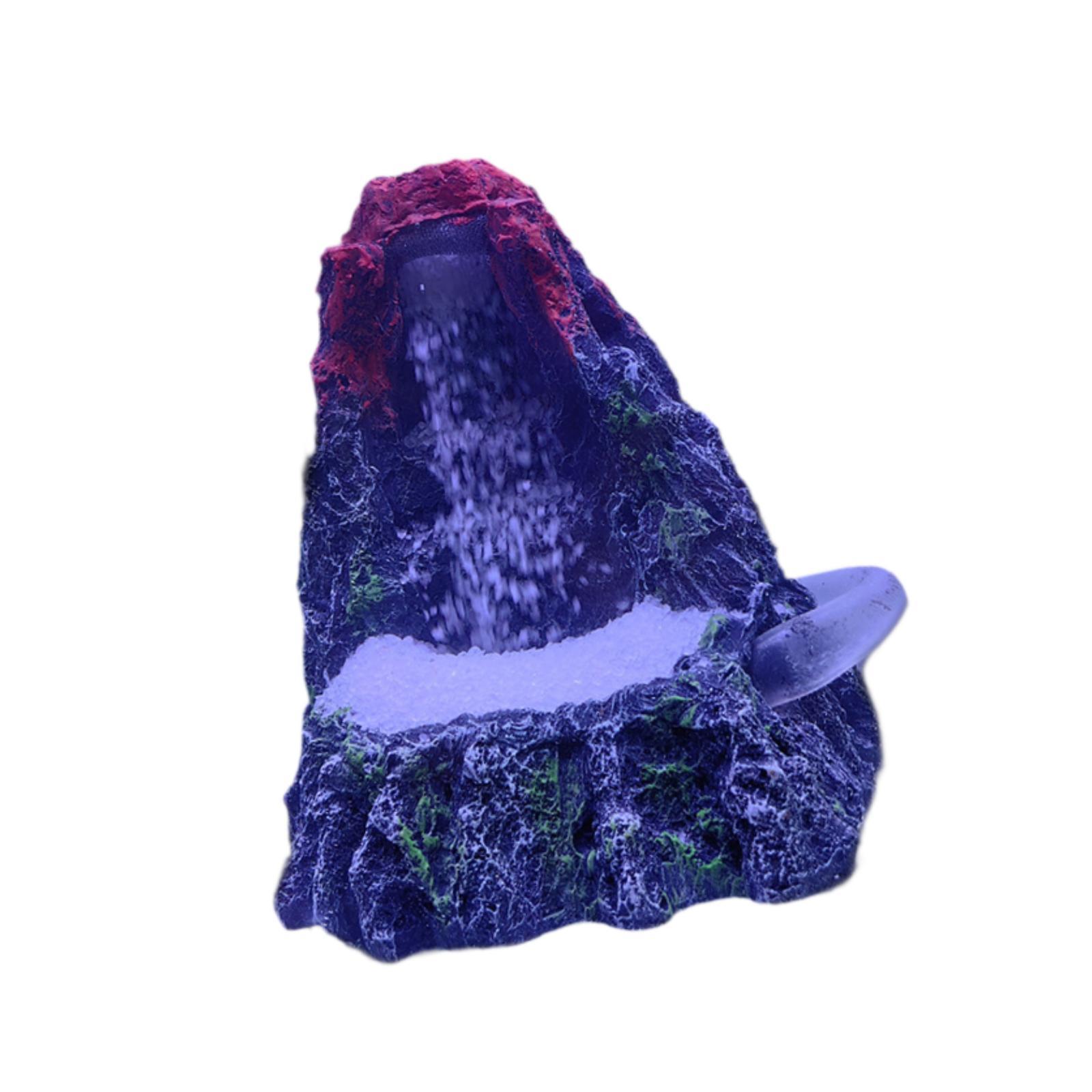 Aquarium Volcano Ornament Prop - Aquarium Fish Unique のレビューと価格