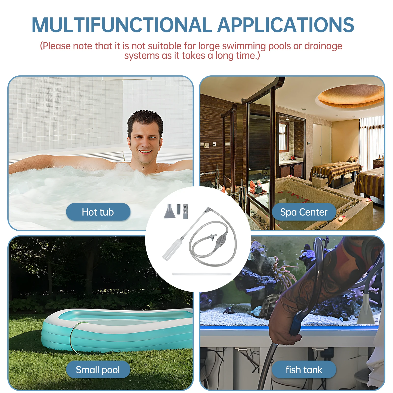Hot Tub Vacuum Cleaner 10ft Sw - Aquarium Fish Breeding のレビューと価格