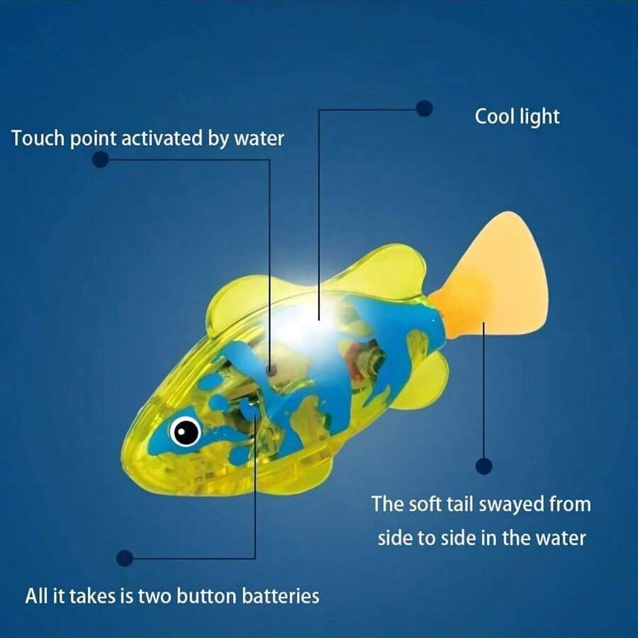 Light-Sensing Robotic Pet Clow - Aquarium Fish Games のレビューと価格