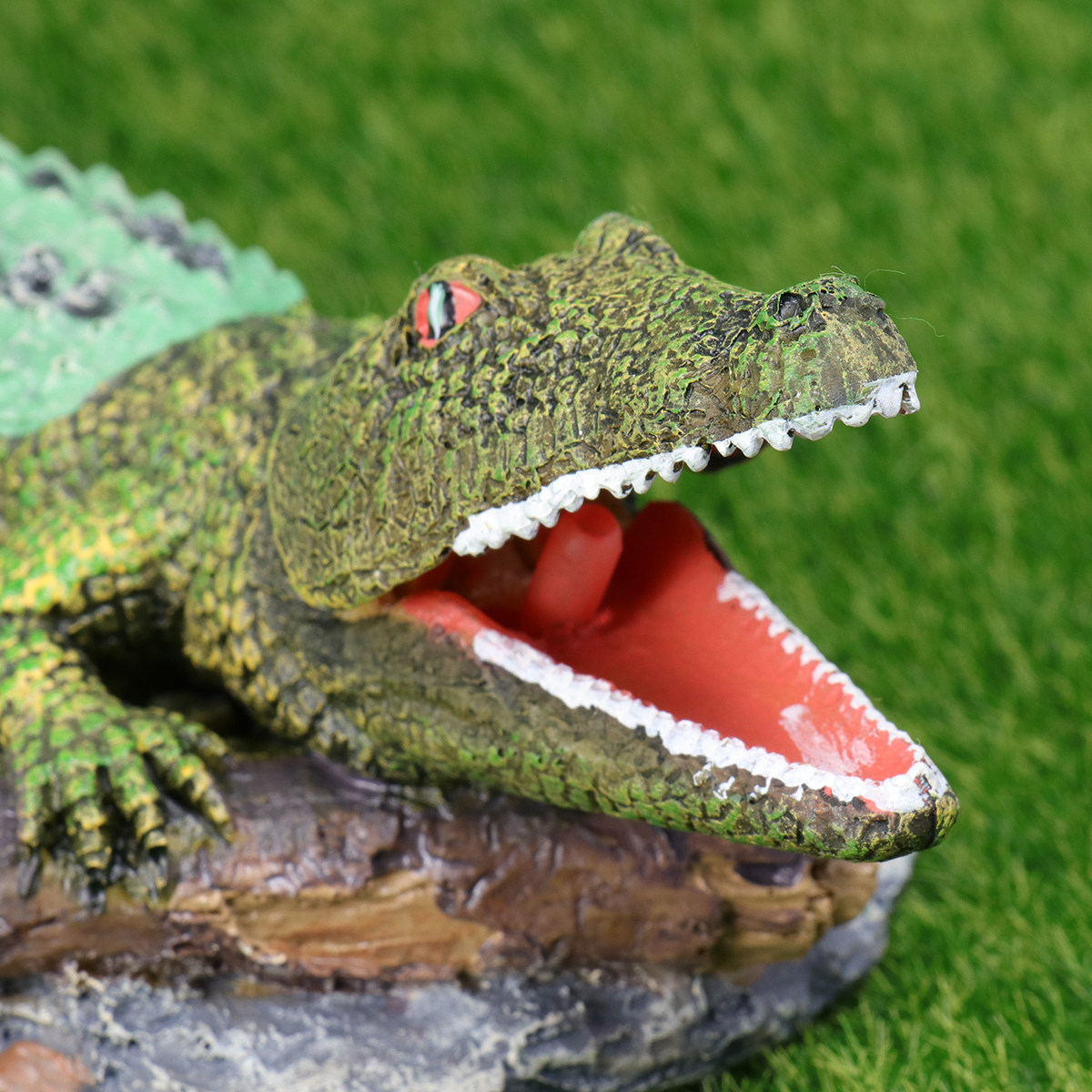 1Pcs Simulated Crocodile Aquar - Aquarium Fish Unique のレビューと価格