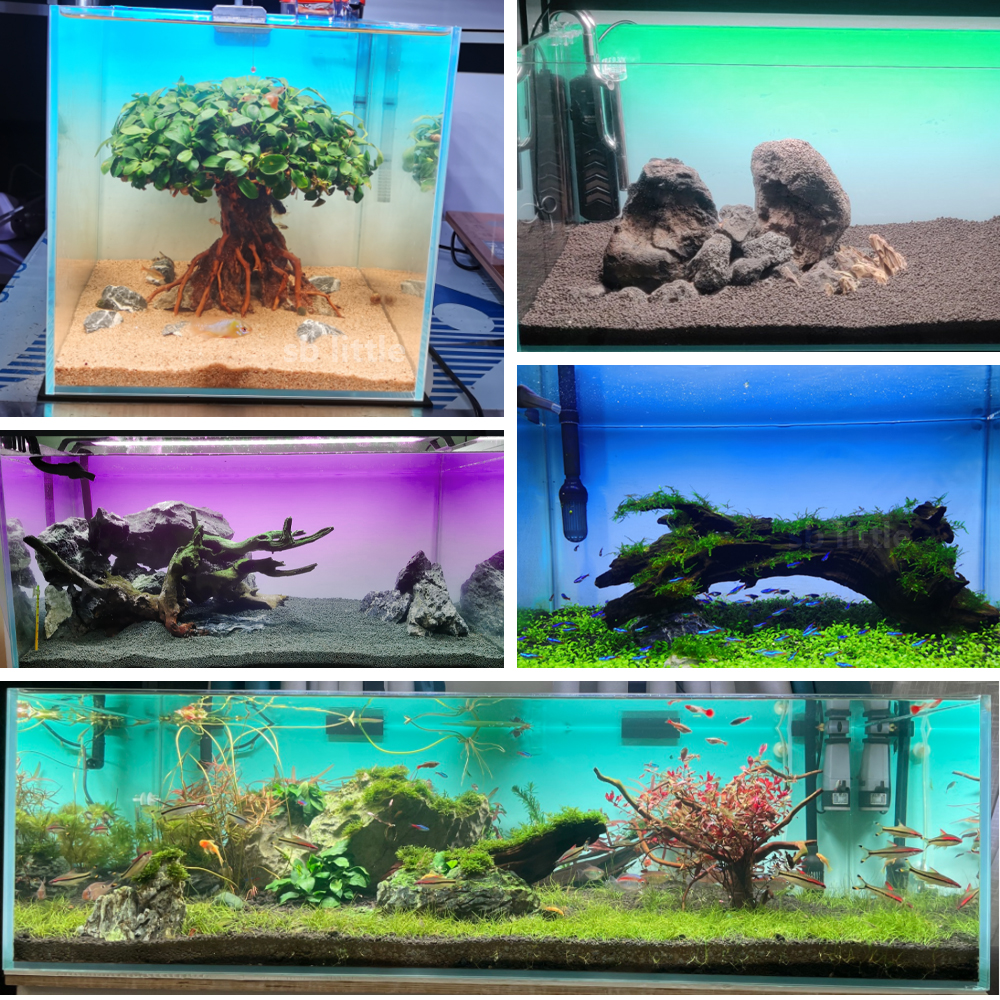 Fish Tank Background Sticker W - Aquarium Fish Wallpaper のレビューと価格