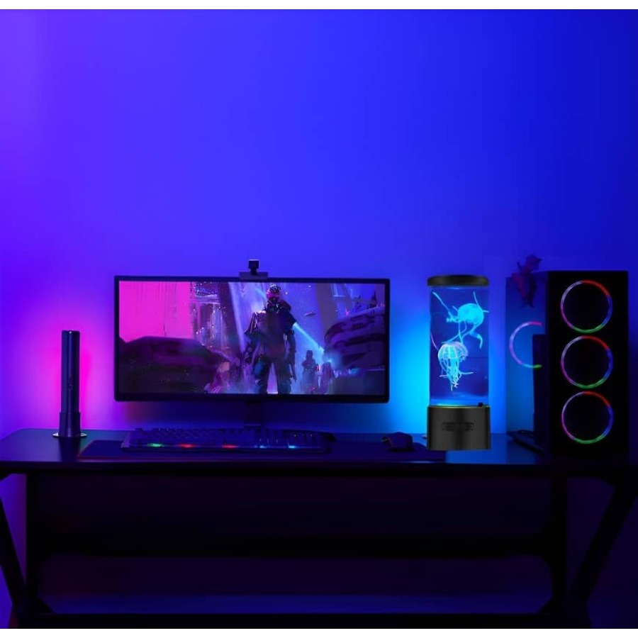 Jellyfish Lamp - Cool Ocean De - Aquarium Fish Unique のレビューと価格