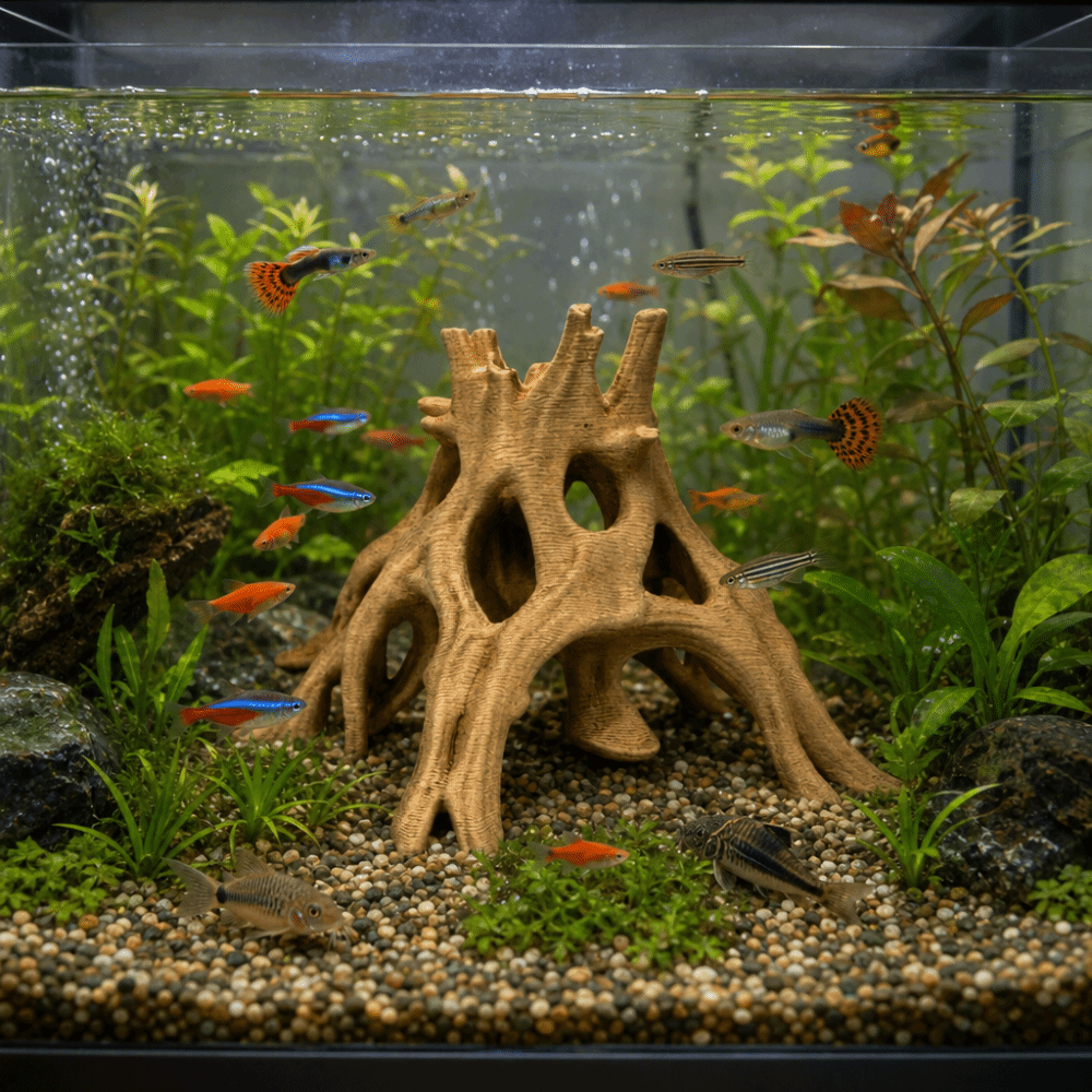 Tree Trunk Fish Shrimp Hiding  - Aquarium Fish Unique のレビューと価格