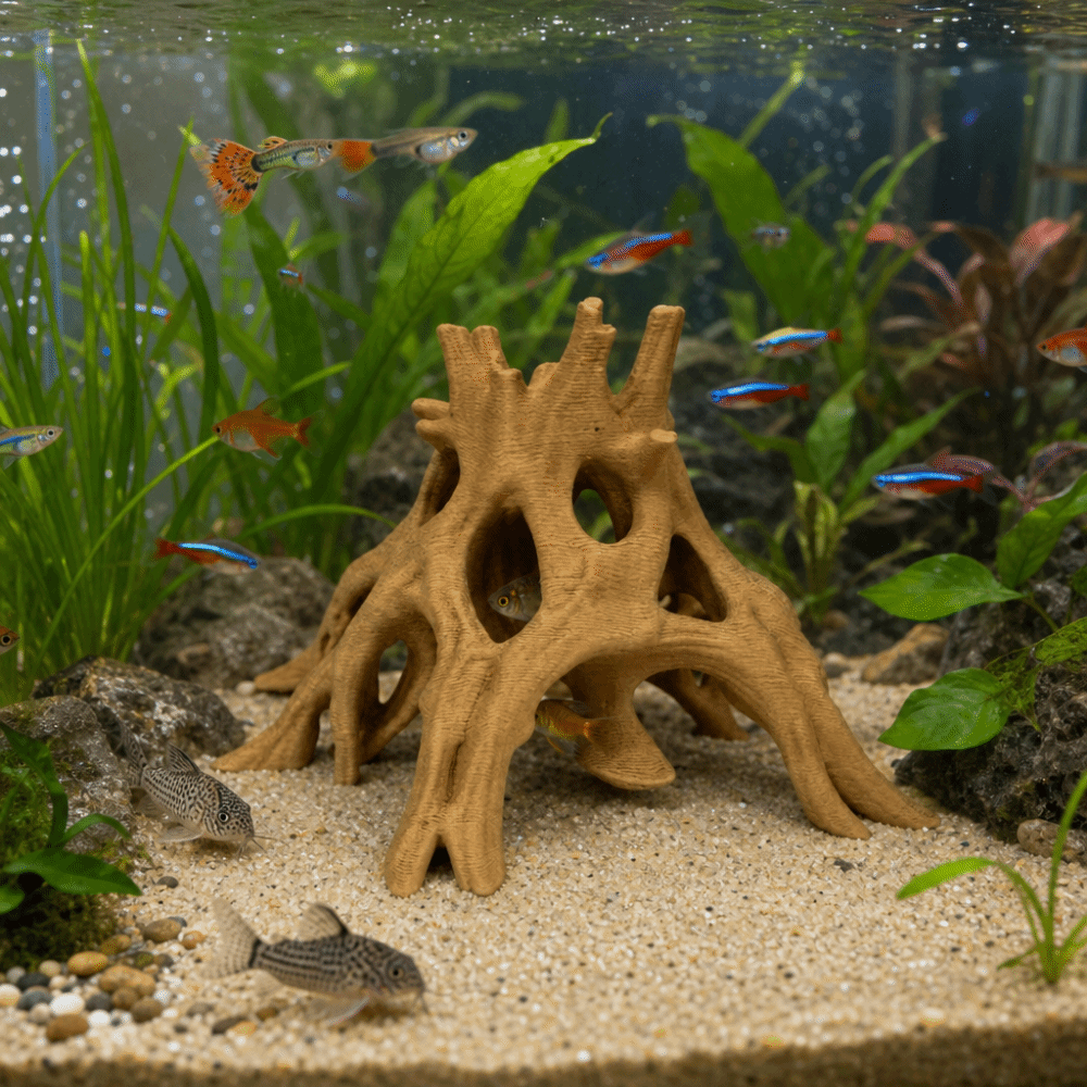 Tree Trunk Fish Shrimp Hiding  - Aquarium Fish Unique のレビューと価格
