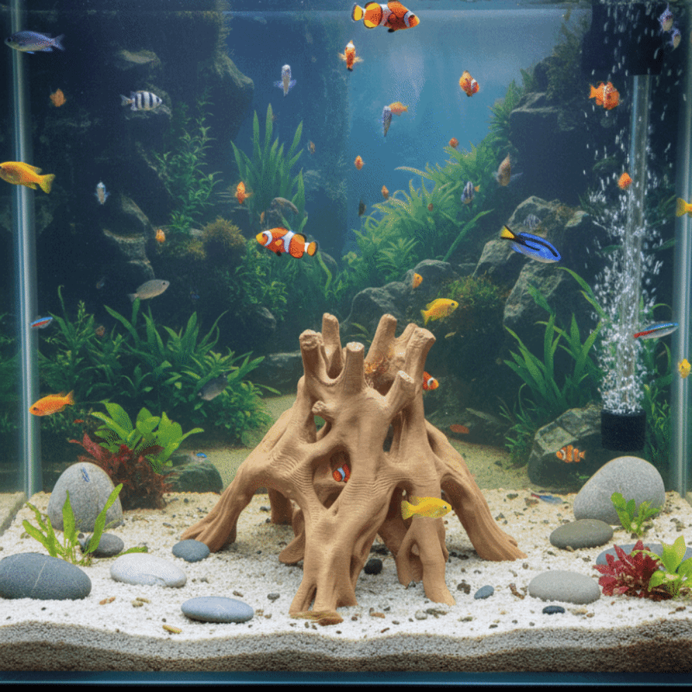 Tree Trunk Fish Shrimp Hiding  - Aquarium Fish Unique のレビューと価格