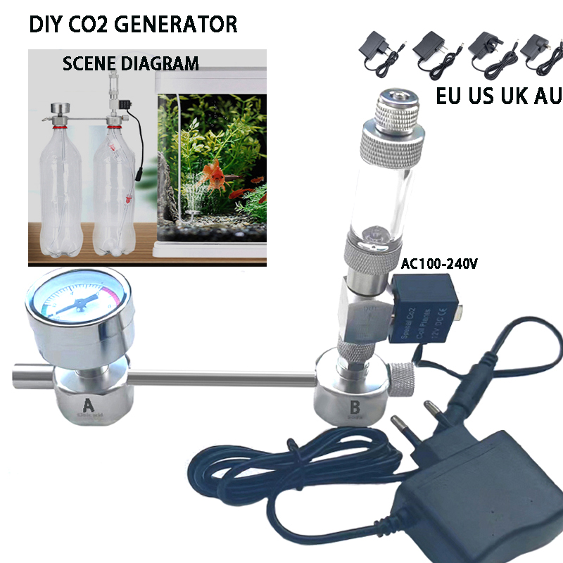 Aquarium DIY CO2 generator sys - Co2 Diffuser Planted のレビューと価格