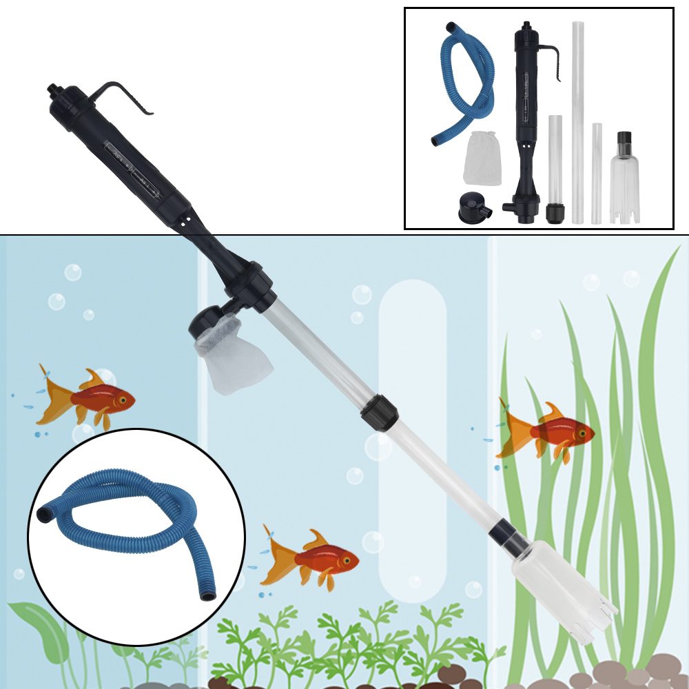 Electric Water Change Pump Gra - Gravel Vacuum Cleaner のレビューと価格