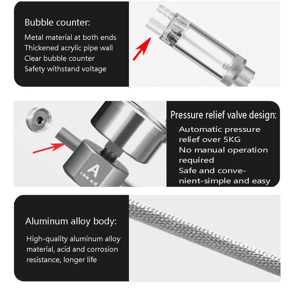 Aquarium DIY CO2 Reactor Gener - Co2 Diffuser Planted のレビューと価格