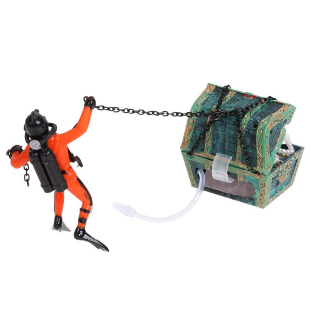Diver Fish Tank Decoration Ora - Aquarium Fish Unique のレビューと価格