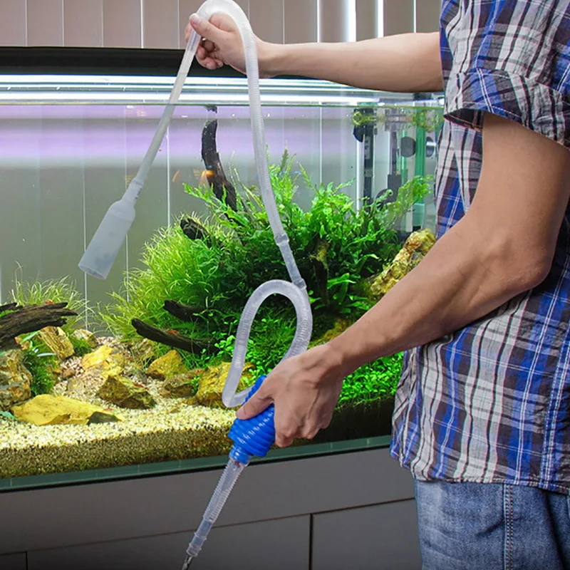 Aquarium Siphon Fish Tank Syph - Gravel Vacuum Cleaner のレビューと価格