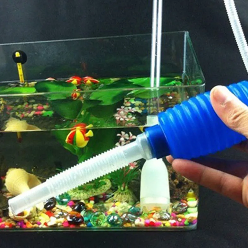 Aquarium Siphon Fish Tank Syph - Gravel Vacuum Cleaner のレビューと価格
