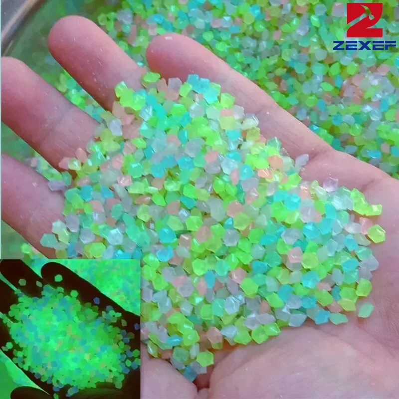 1000pcs 3-5mm Luminous Sand Gl - Aquarium Fish Breeding のレビューと価格