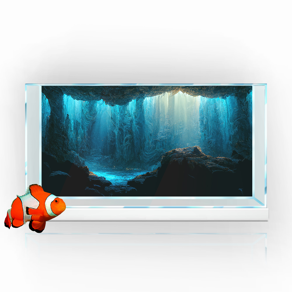 Aquarium Background Sticker,   - Aquarium Fish Wallpaper のレビューと価格