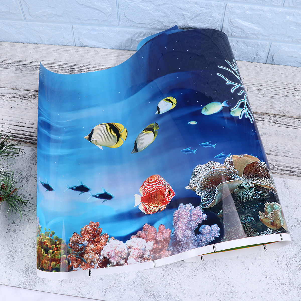 102x40cm Fish Tank Background  - Aquarium Fish Wallpaper のレビューと価格