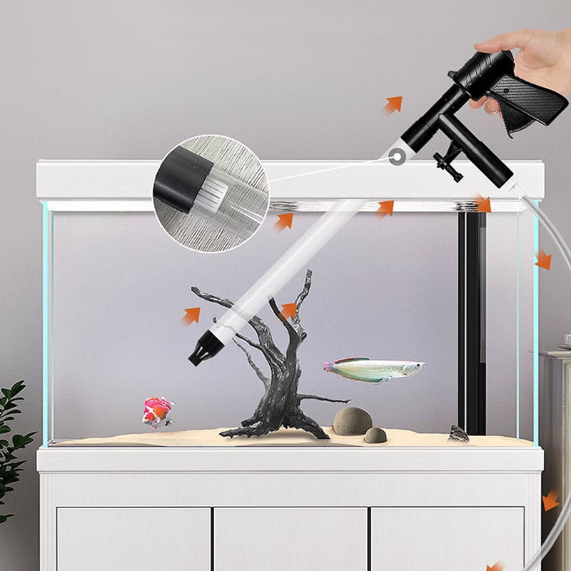 Aquarium Fish Tank Water Chang - Gravel Vacuum Cleaner のレビューと価格