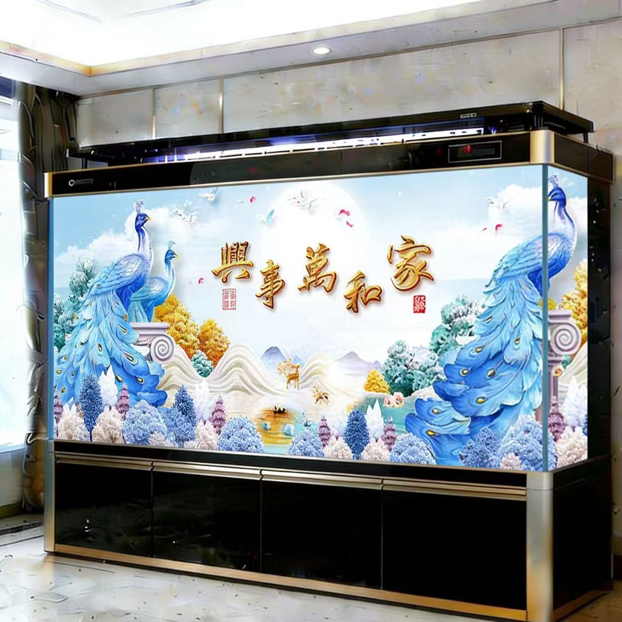 Fish Tank Background Wall Pape - Aquarium Fish Wallpaper のレビューと価格
