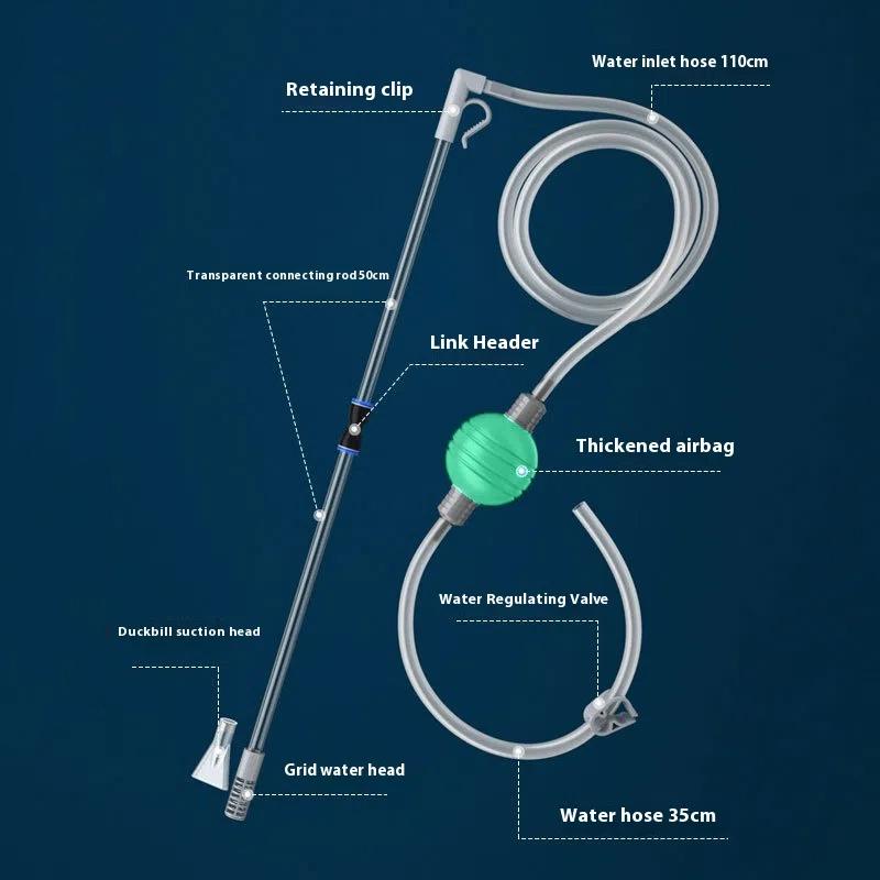 Aquarium Gravel Cleaner Syphon - Gravel Vacuum Cleaner のレビューと価格
