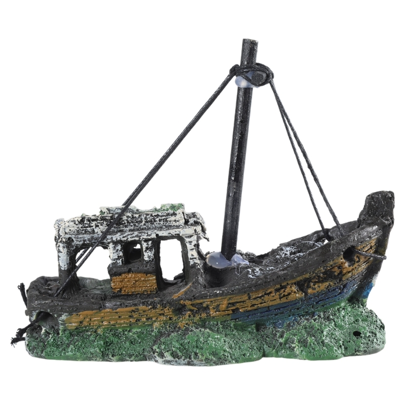 Aquarium Sunken Ship Decoratio - Aquarium Fish Games のレビューと価格