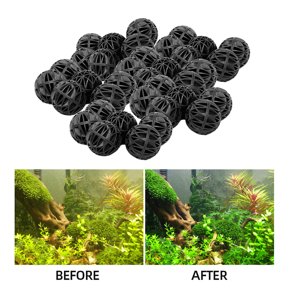 100pcs 18mm Biological Bio Bal - Aquarium Fish Breeding のレビューと価格