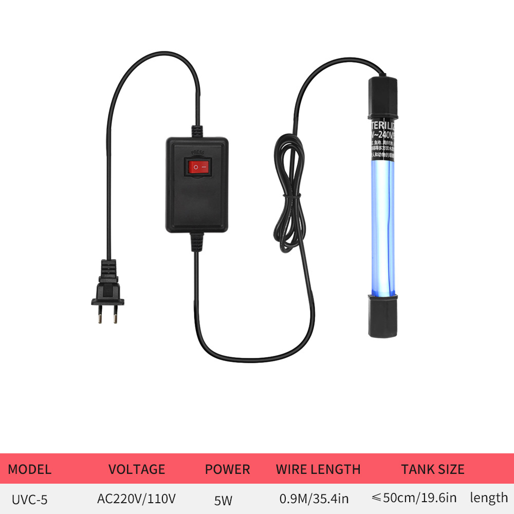 5W/11W Aquarium Clean Light UV - Gravel Vacuum Cleaner のレビューと価格