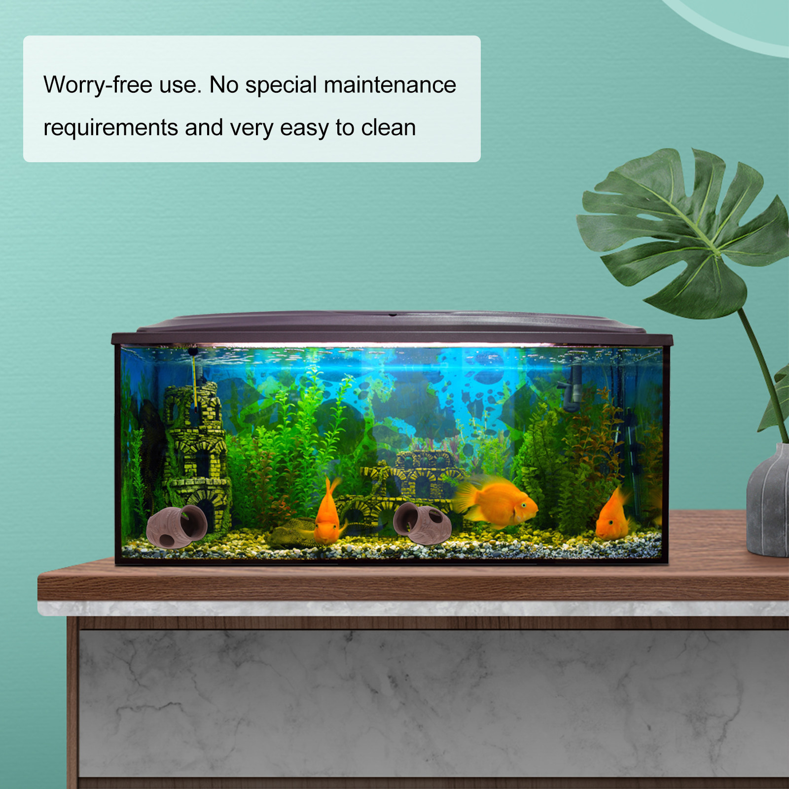 3Pcs Fish Shelter Vase Shape A - Aquarium Fish Unique のレビューと価格
