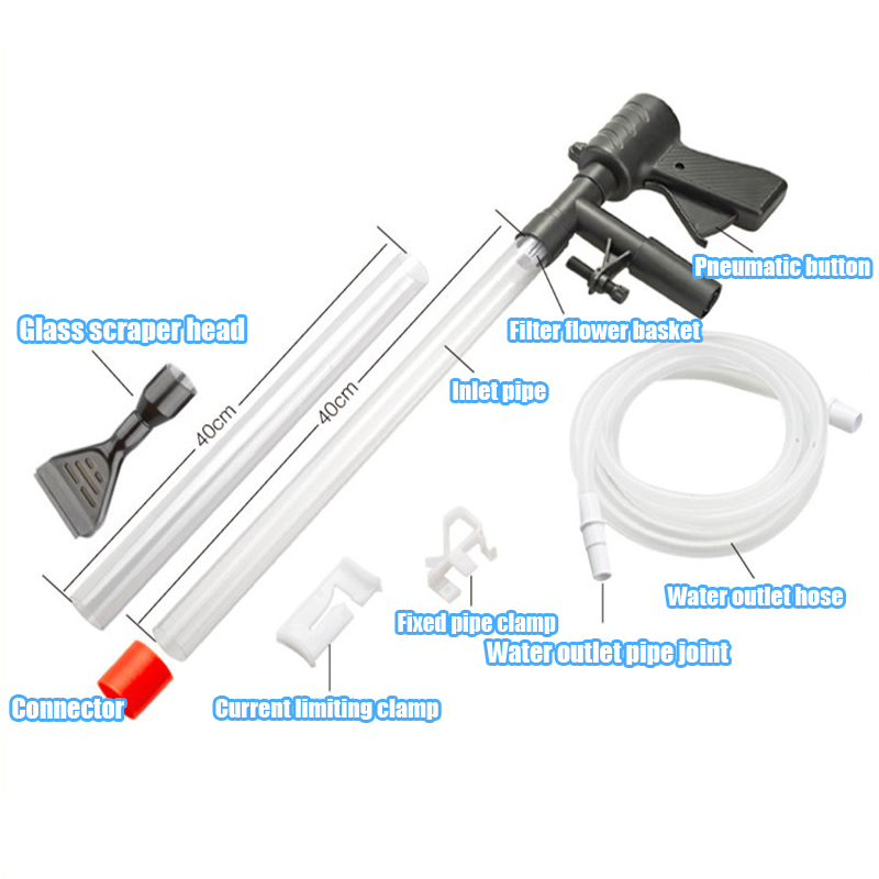 1PC Aquarium Water Change Pump - Gravel Vacuum Cleaner のレビューと価格